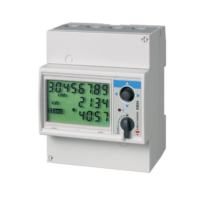 Electricity meter MID 1-phase 32A 230V wM-Bus ext. antenna
