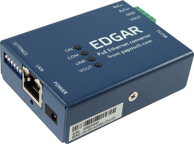 PoE-Ethernet-Serial-Server mit Unterstützung für RS232 oder RS485